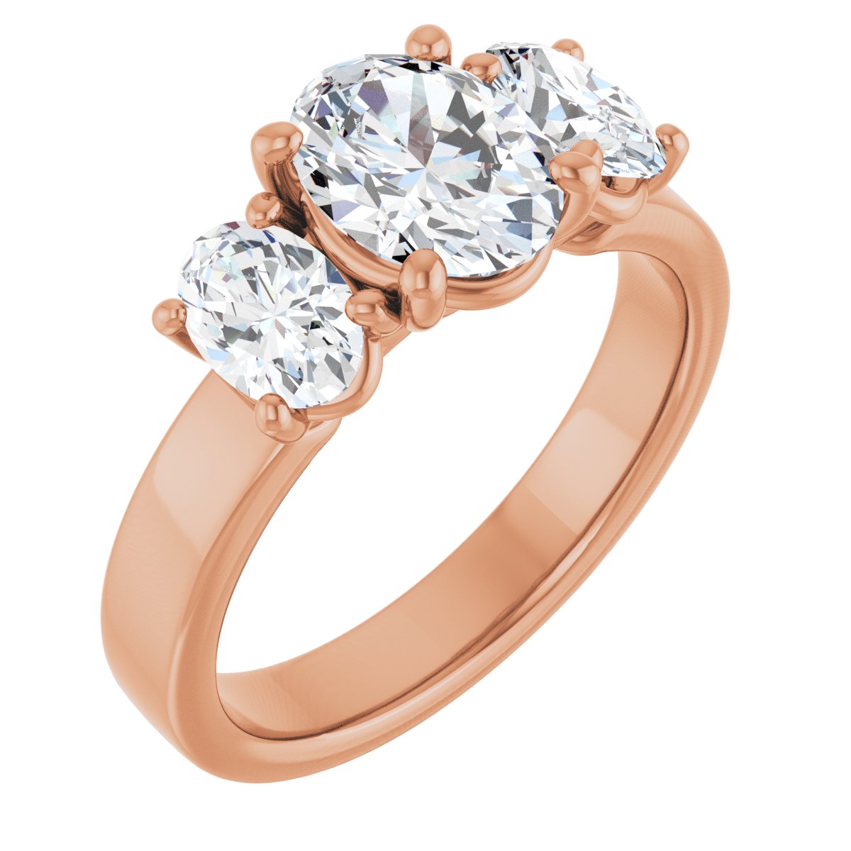 Three-Stone Engagement Ring