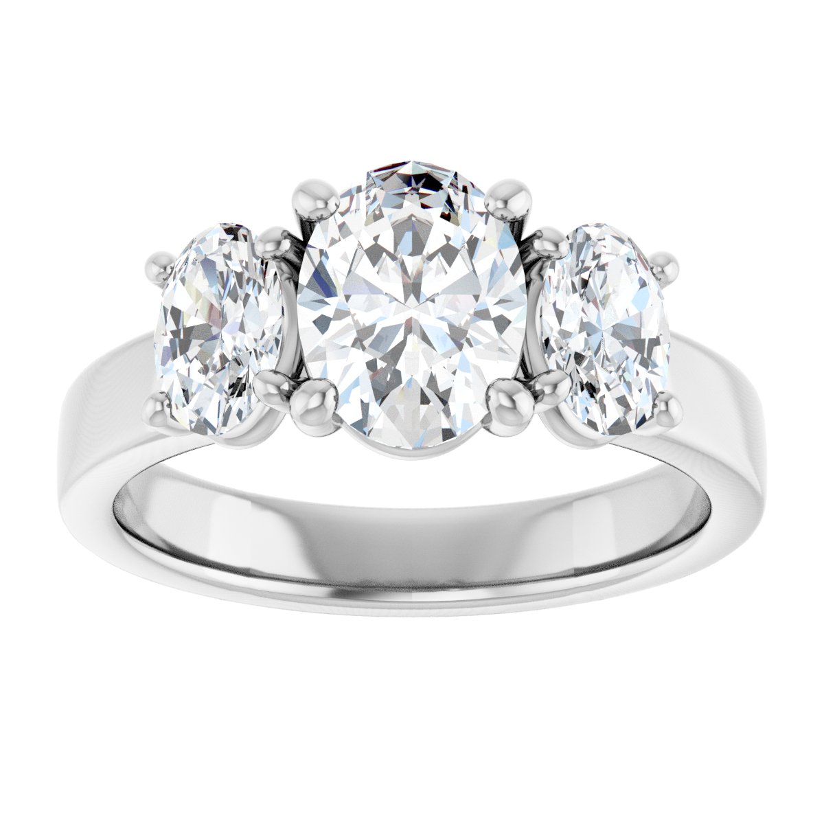 Three-Stone Engagement Ring