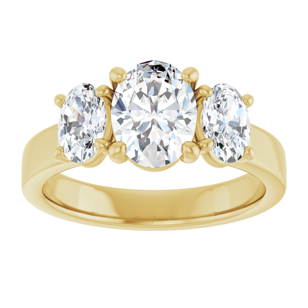 Three-Stone Engagement Ring