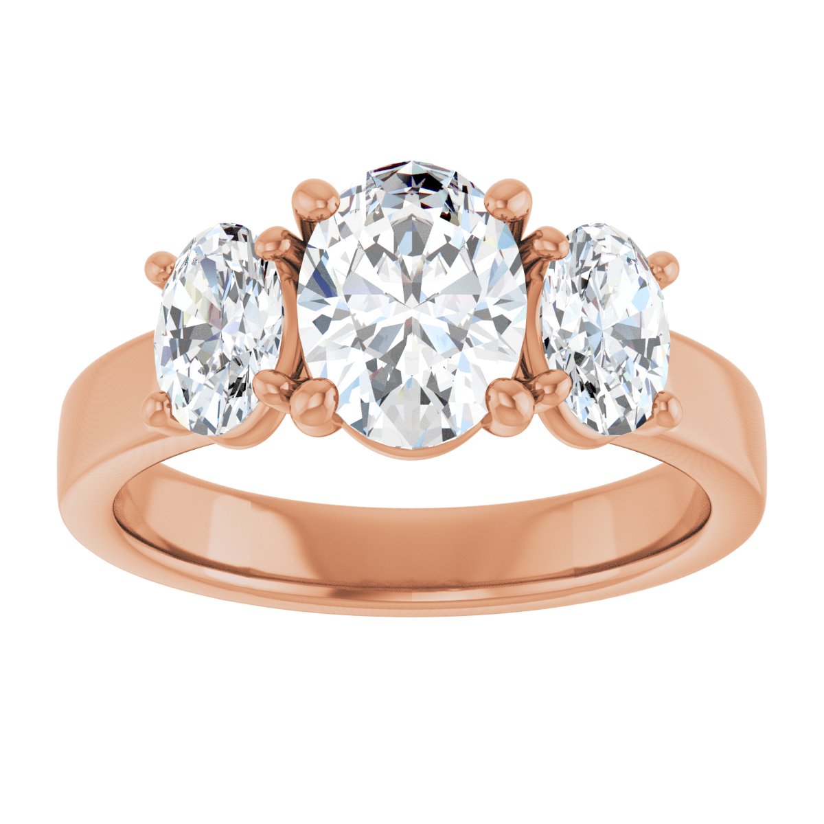 Three-Stone Engagement Ring