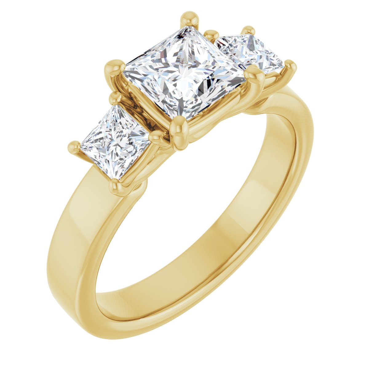 Three-Stone Engagement Ring