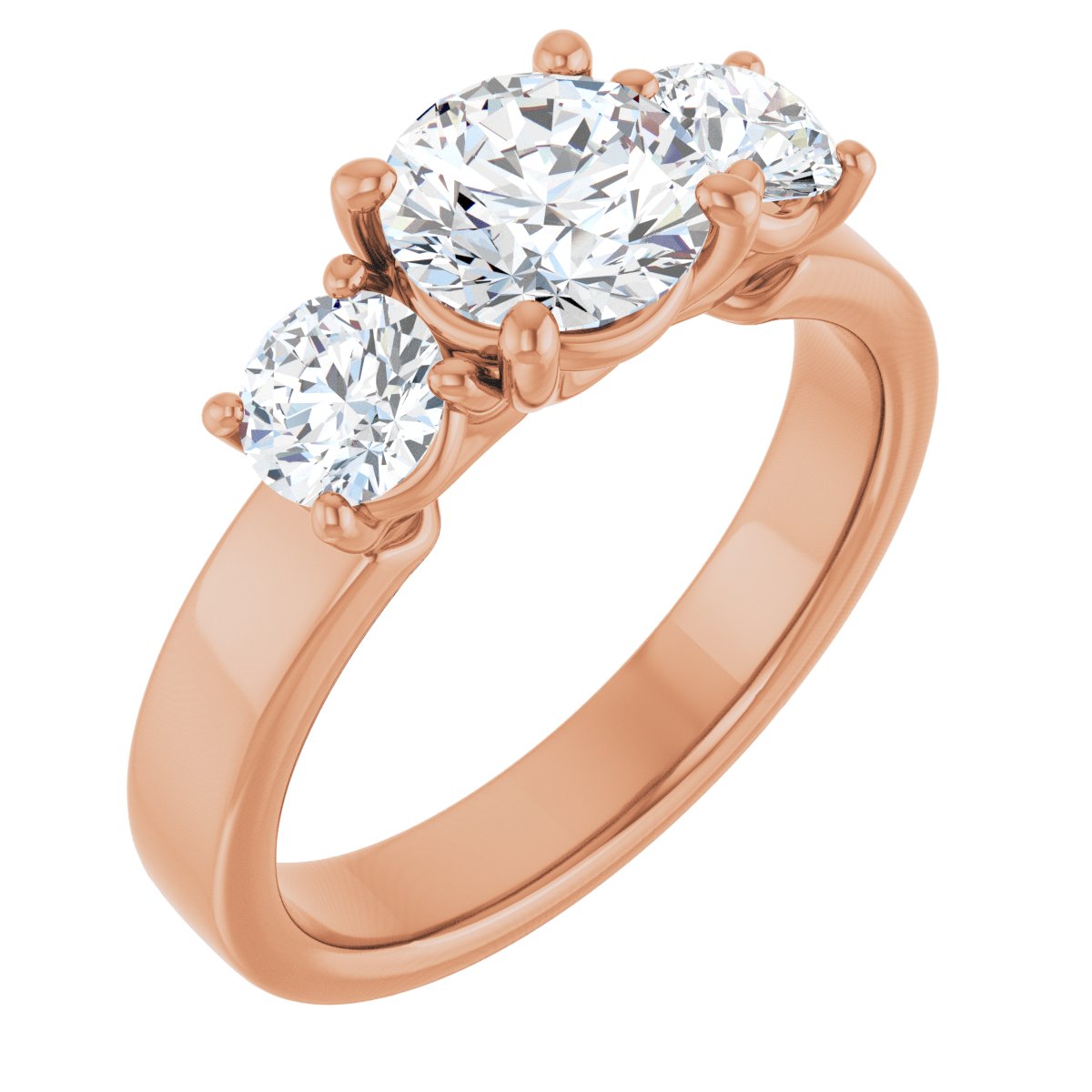 Three-Stone Engagement Ring