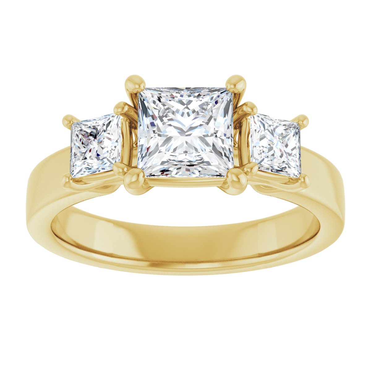 Three-Stone Engagement Ring
