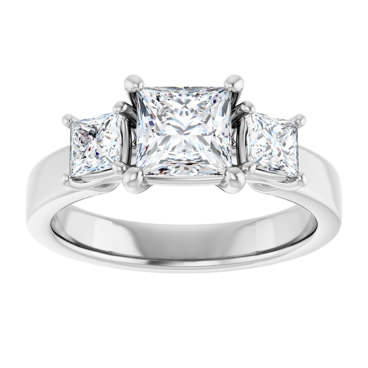 Three-Stone Engagement Ring