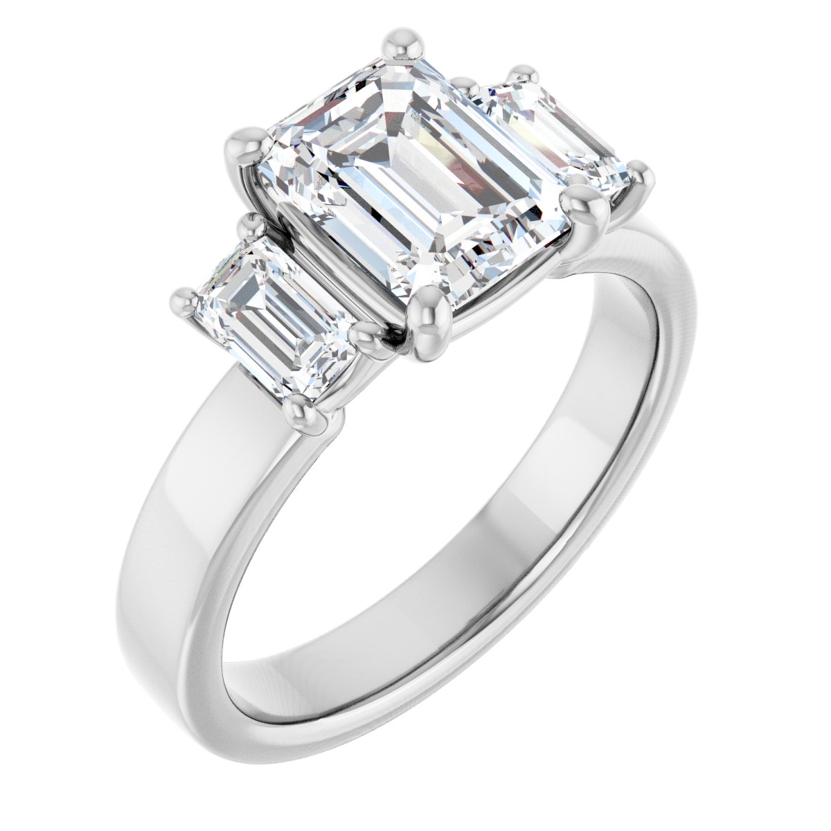 Three-Stone Engagement Ring