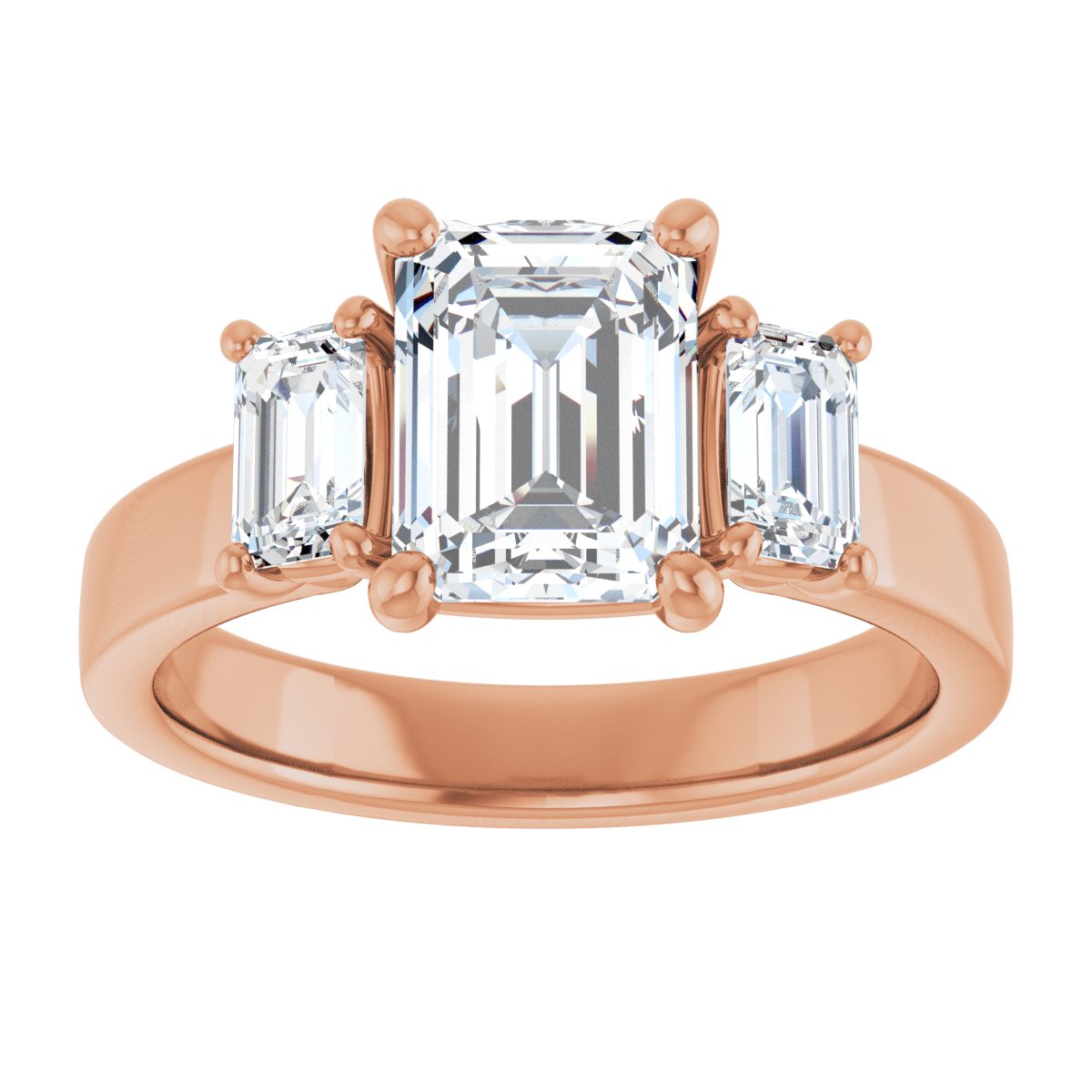 Three-Stone Engagement Ring