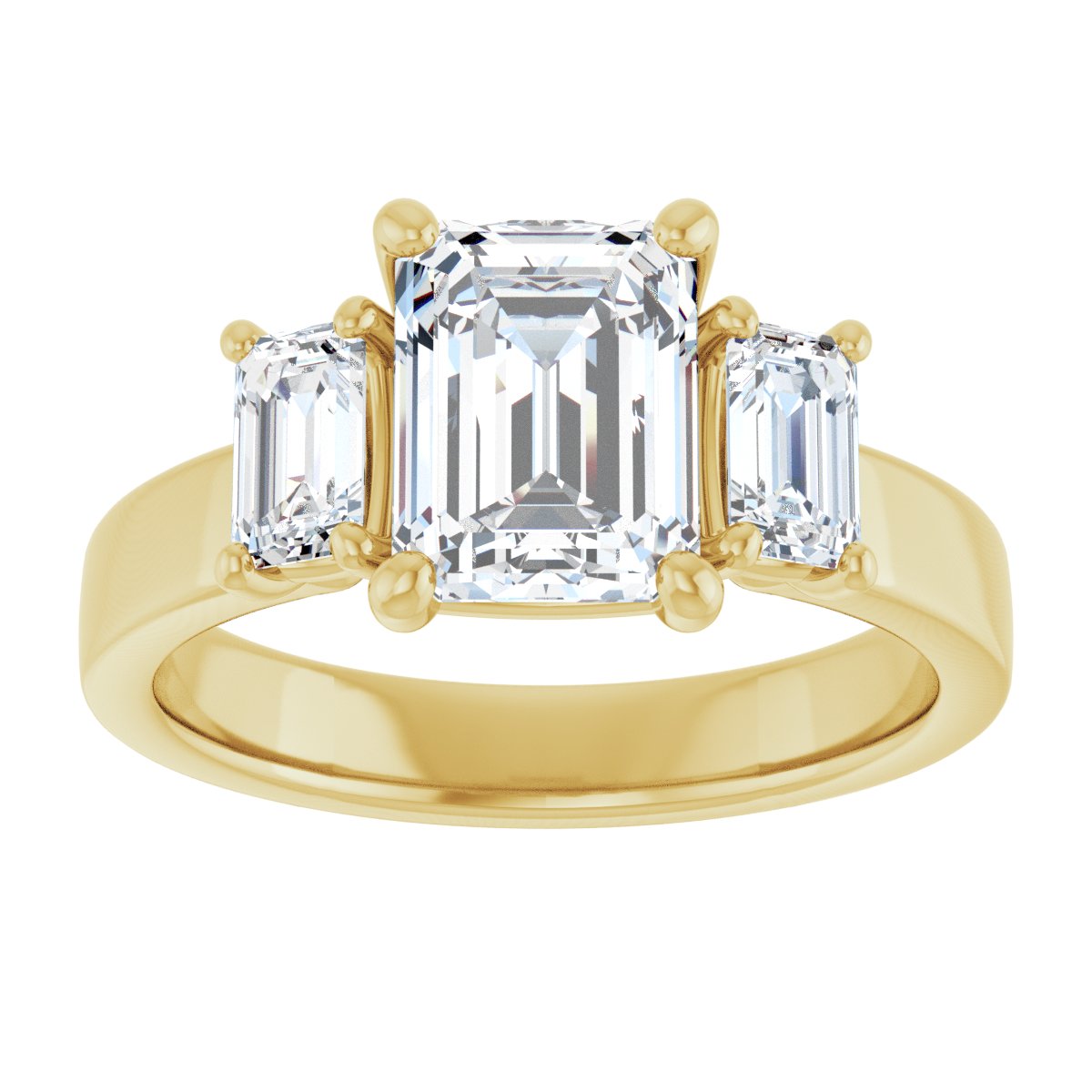 Three-Stone Engagement Ring