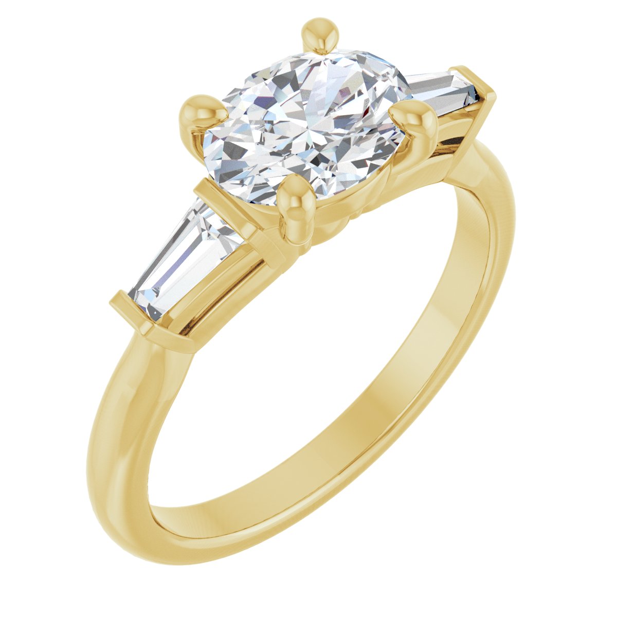 Three-Stone Engagement Ring