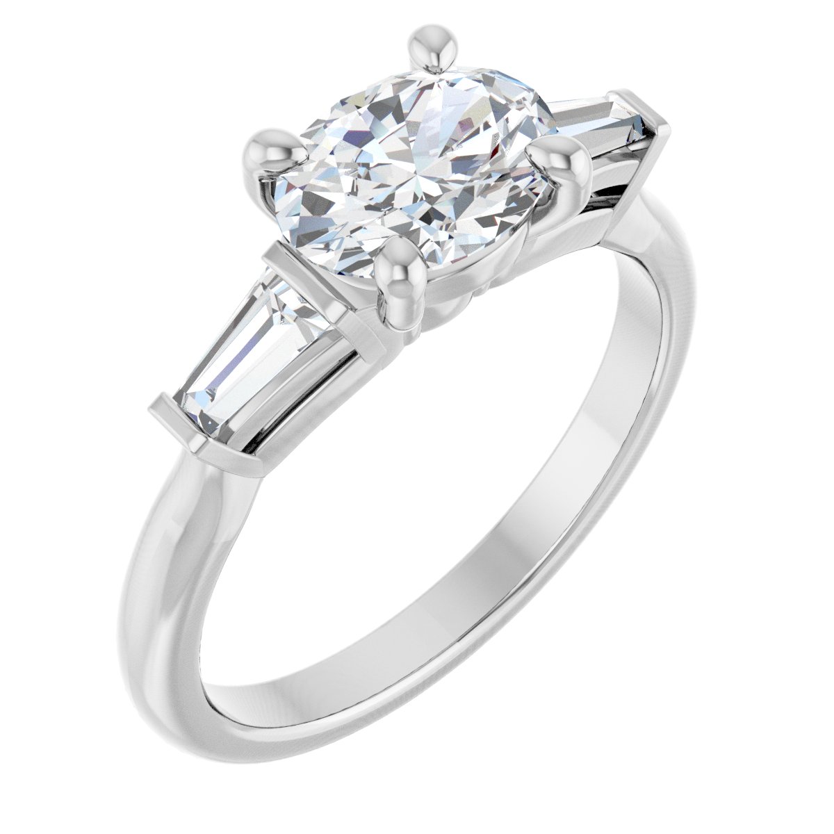 Three-Stone Engagement Ring