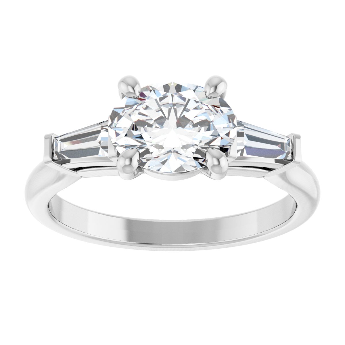 Three-Stone Engagement Ring