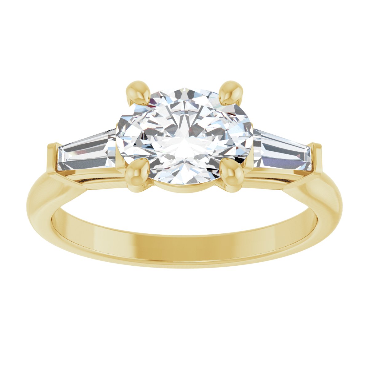 Three-Stone Engagement Ring