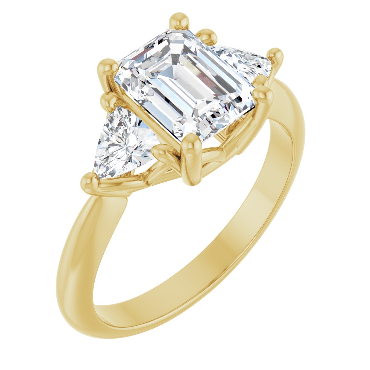 Three-Stone Engagement Ring