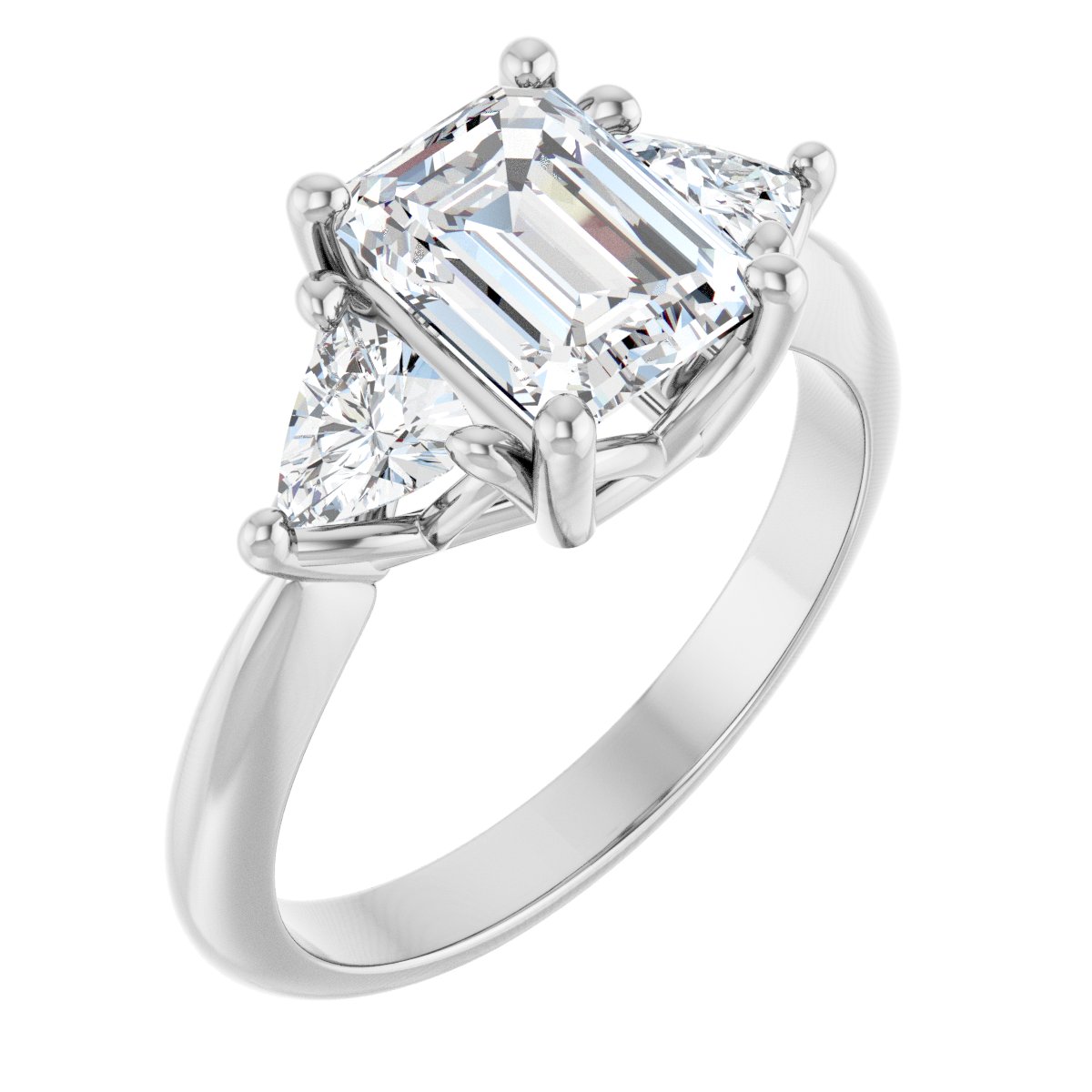 Three-Stone Engagement Ring