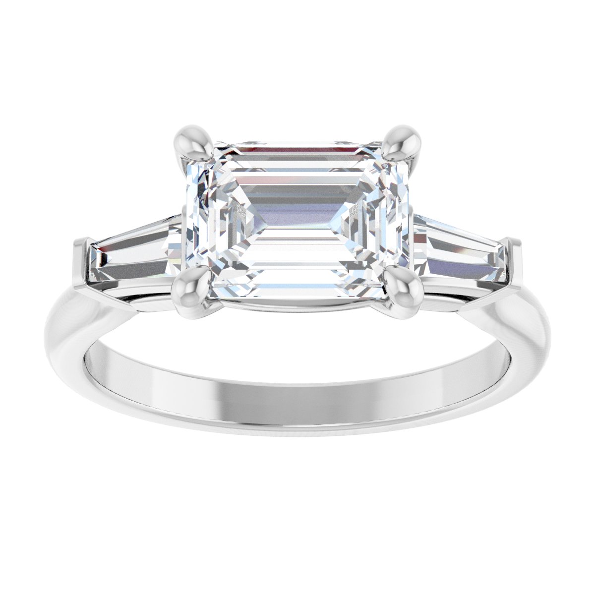 Three-Stone Engagement Ring