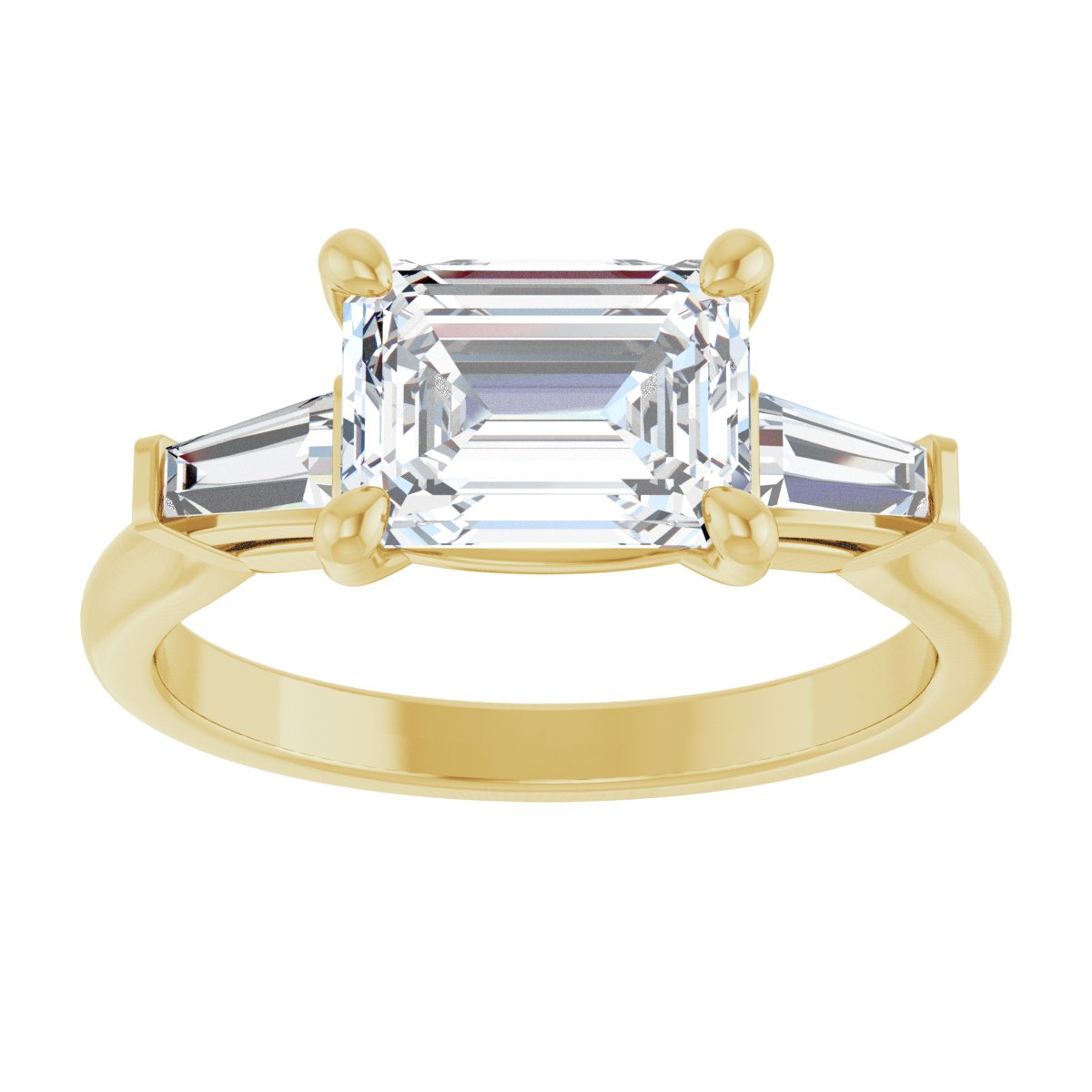 Three-Stone Engagement Ring