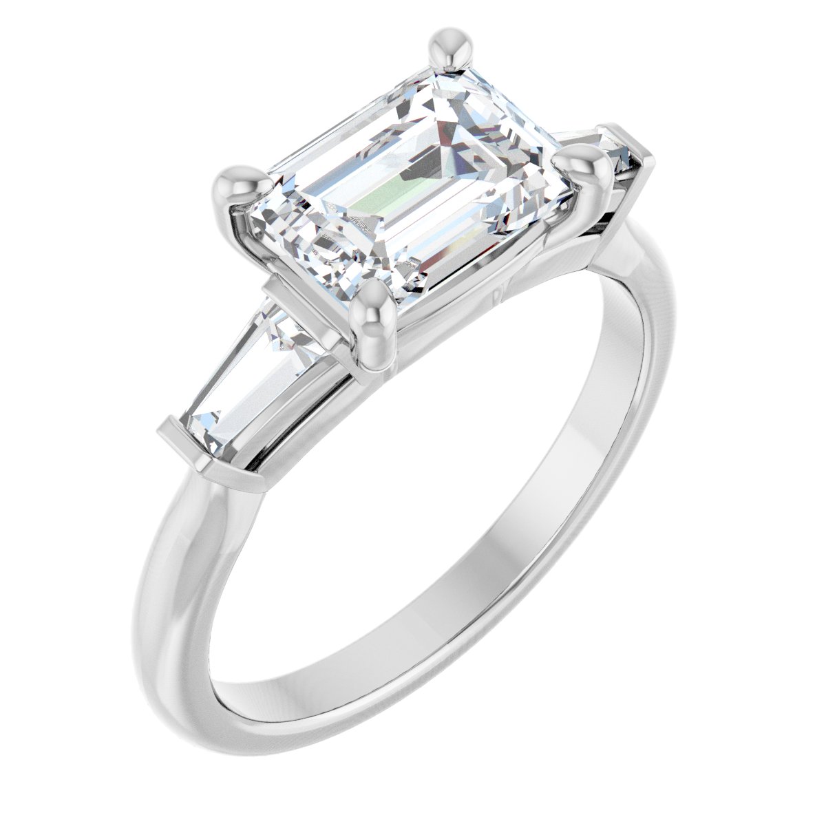 Three-Stone Engagement Ring