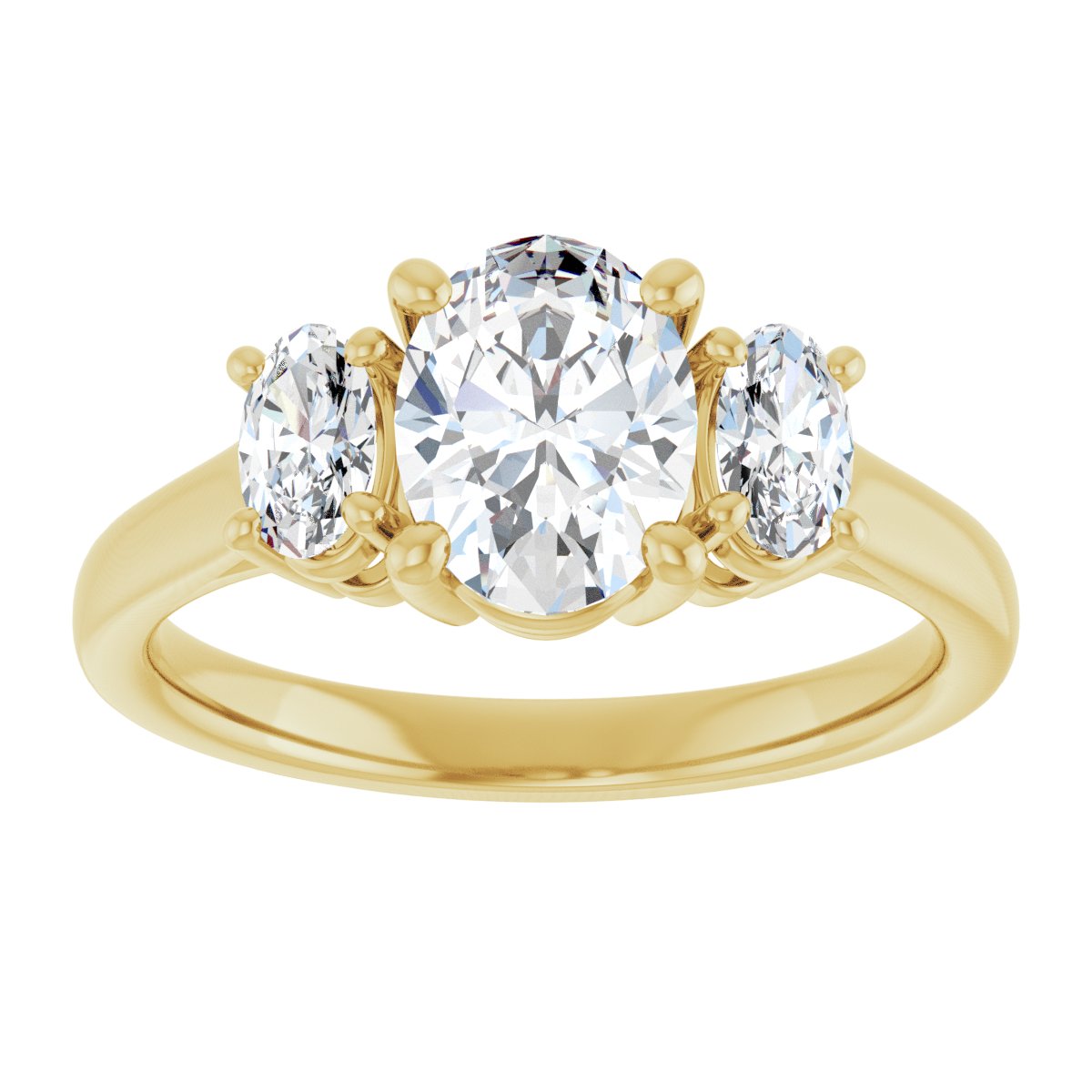 Three-Stone Engagement Ring
