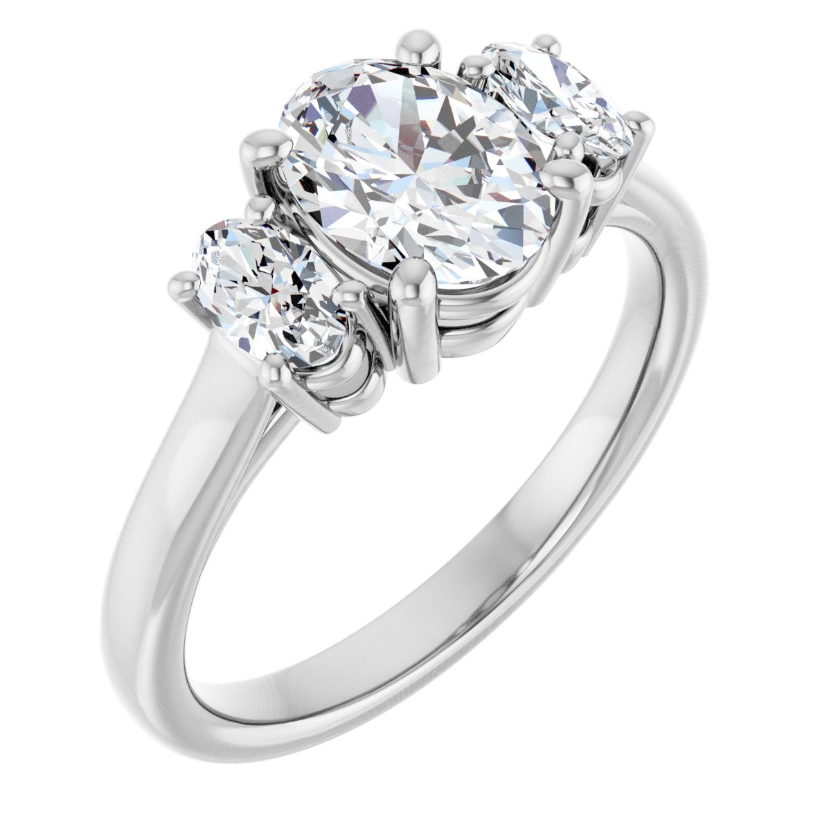 Three-Stone Engagement Ring