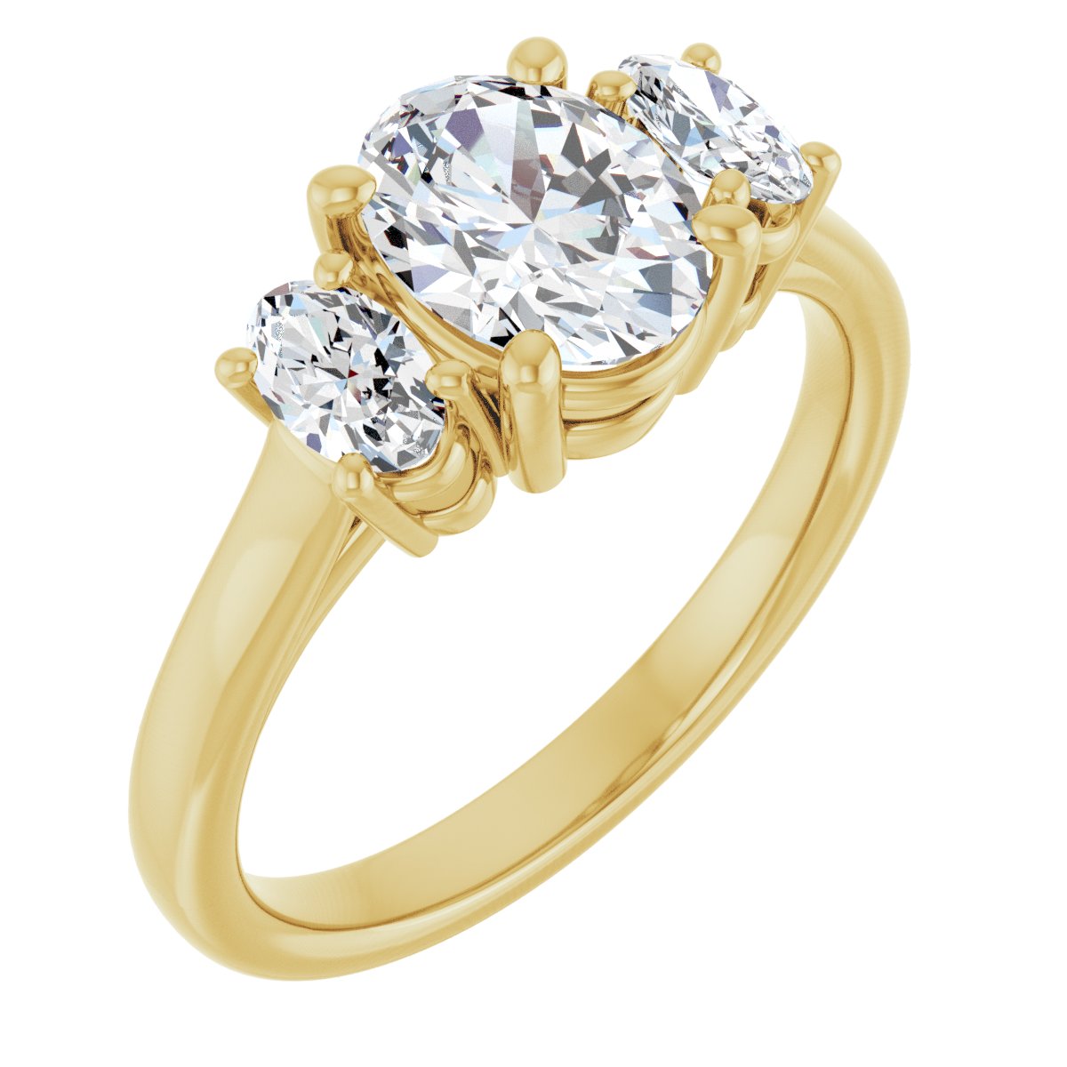 Three-Stone Engagement Ring