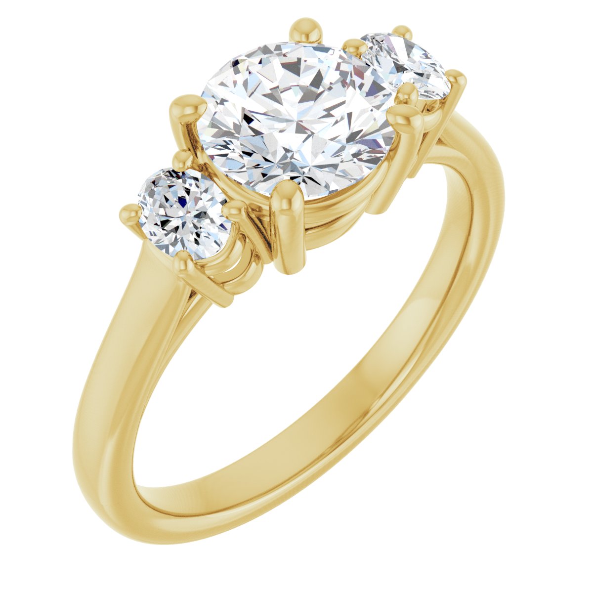 Three-Stone Engagement Ring