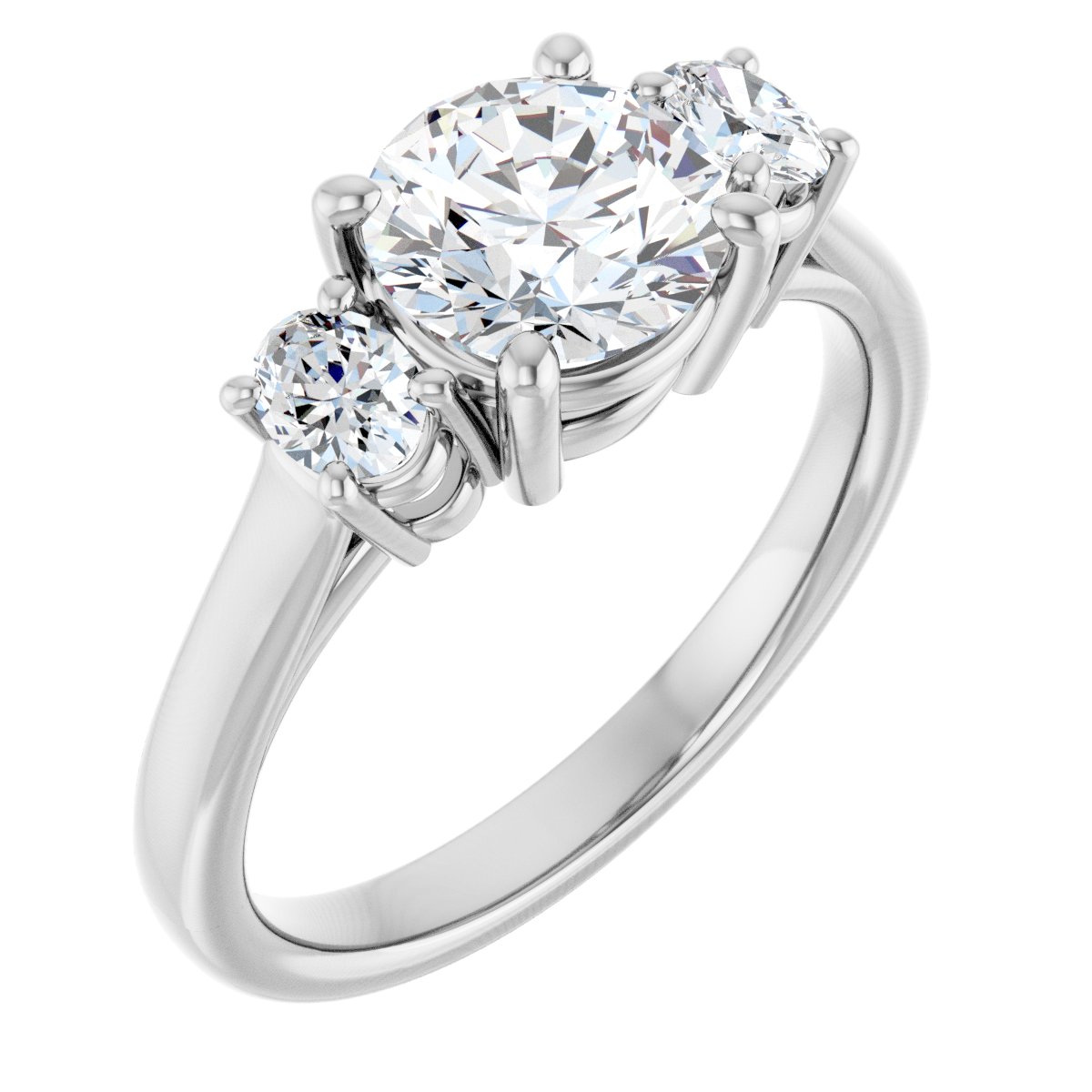 Three-Stone Engagement Ring