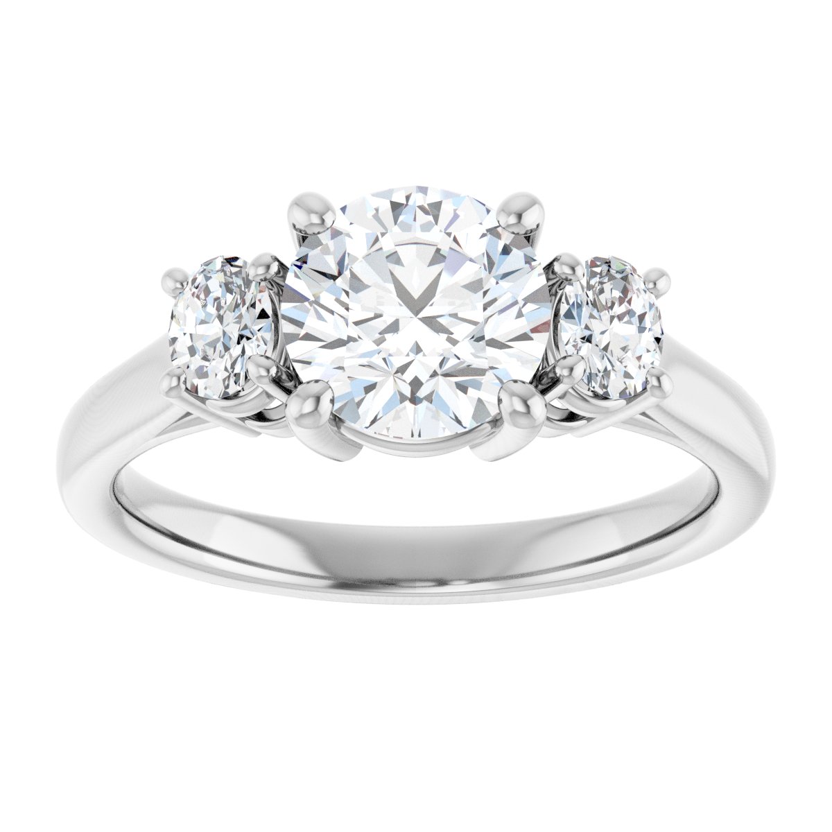 Three-Stone Engagement Ring