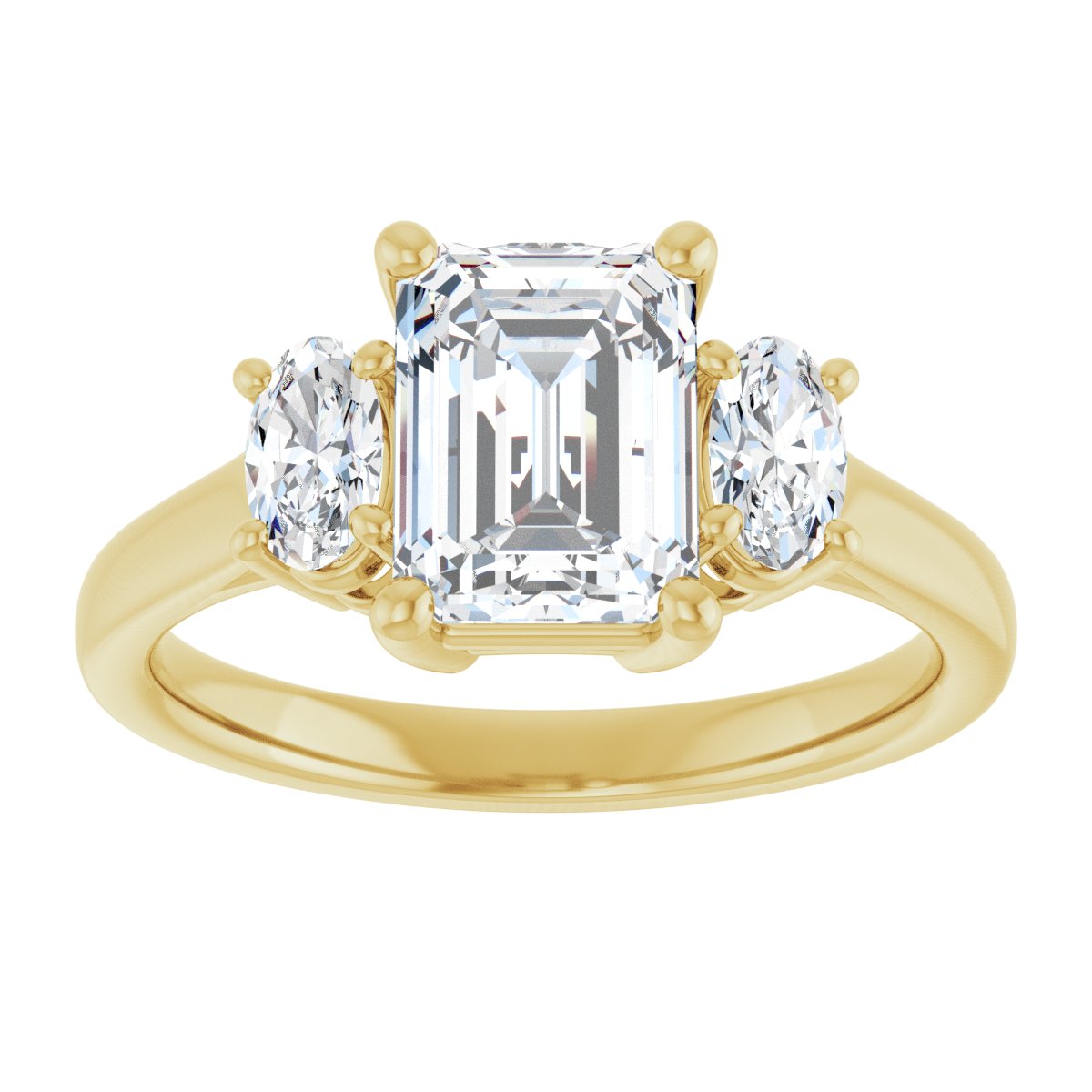 Three-Stone Engagement Ring