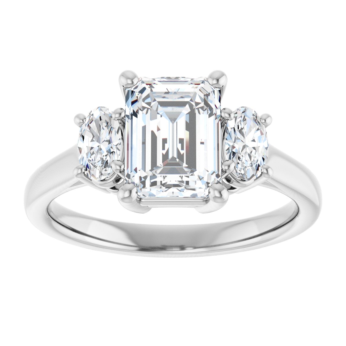 Three-Stone Engagement Ring