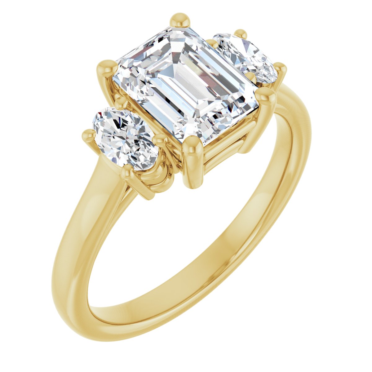 Three-Stone Engagement Ring
