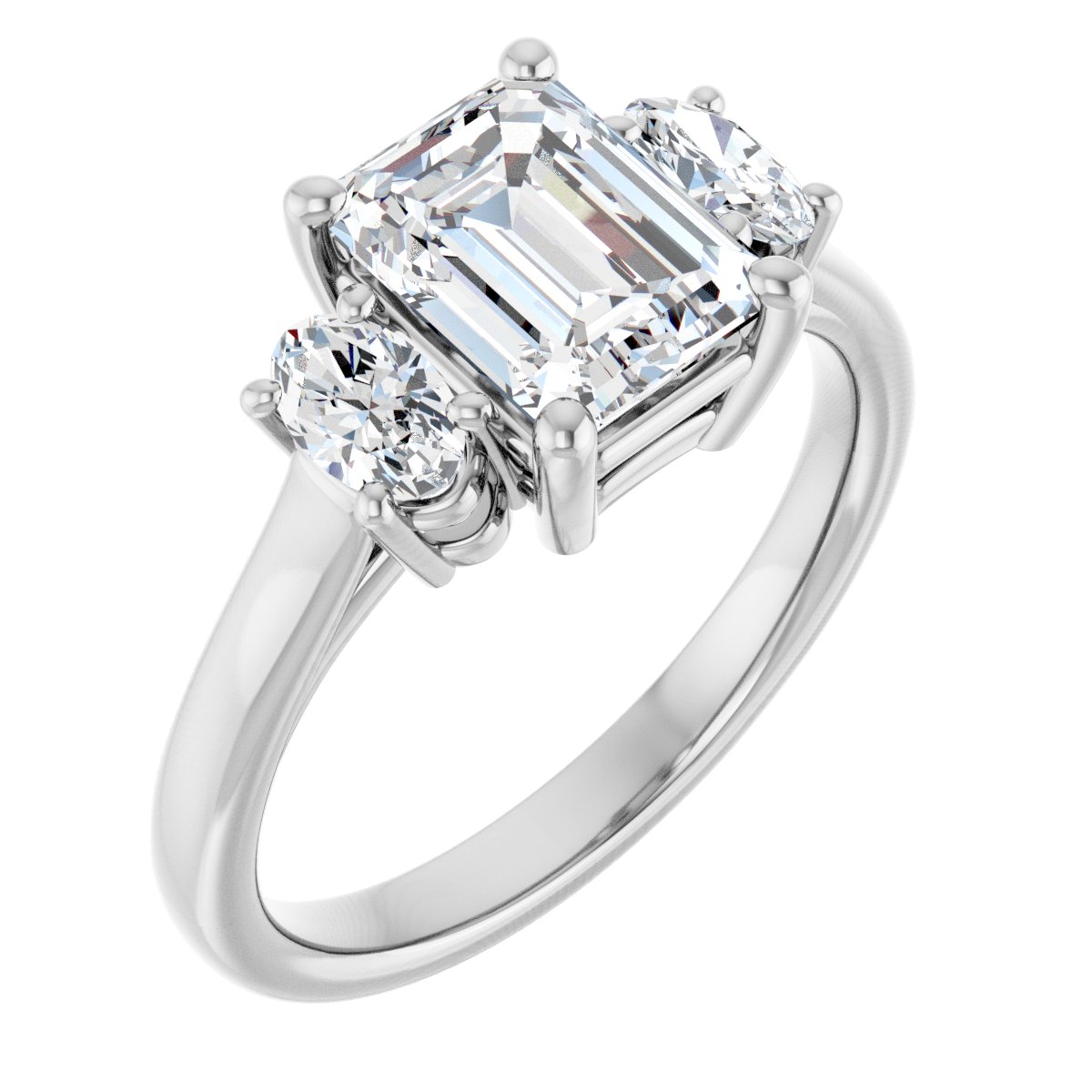 Three-Stone Engagement Ring