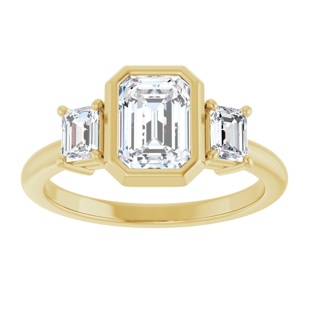 Three-Stone Engagement Ring