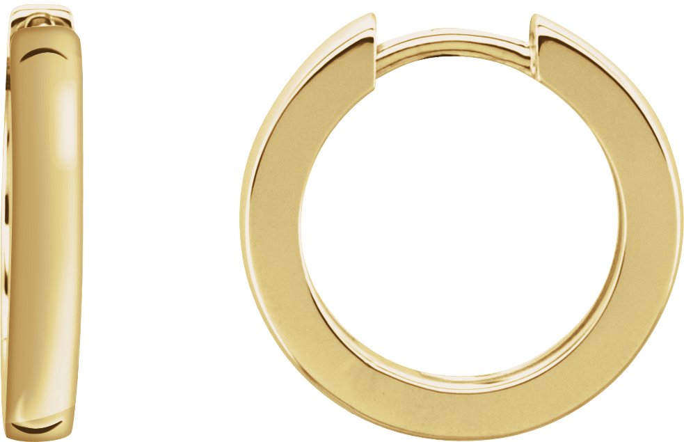 Hinged Hoop Earrings