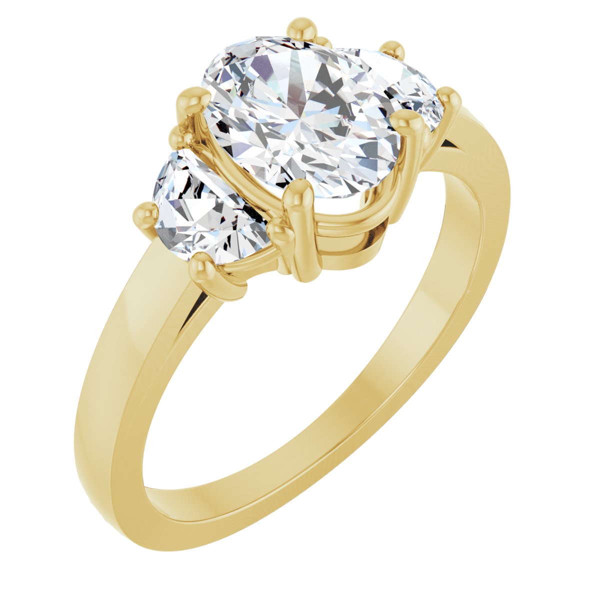 Three-Stone Engagement Ring