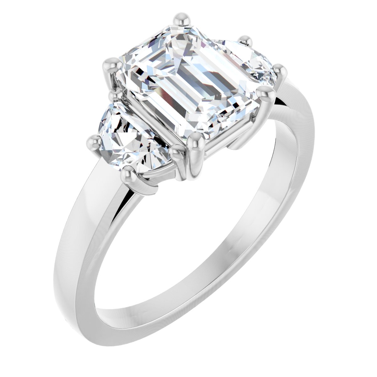Three-Stone Engagement Ring