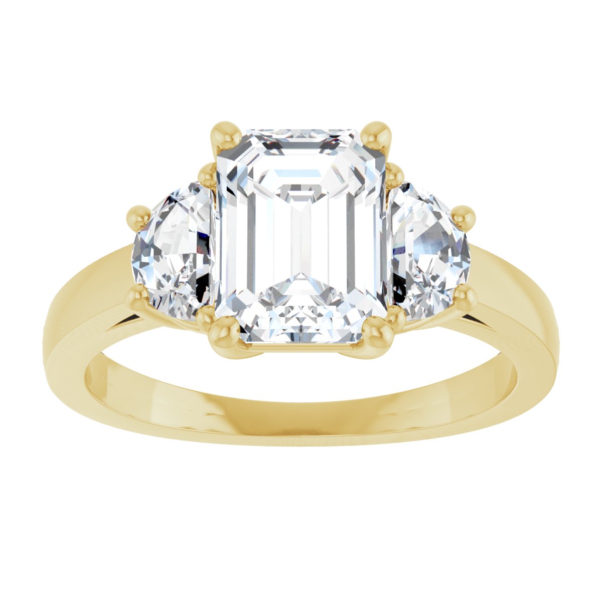 Three-Stone Engagement Ring