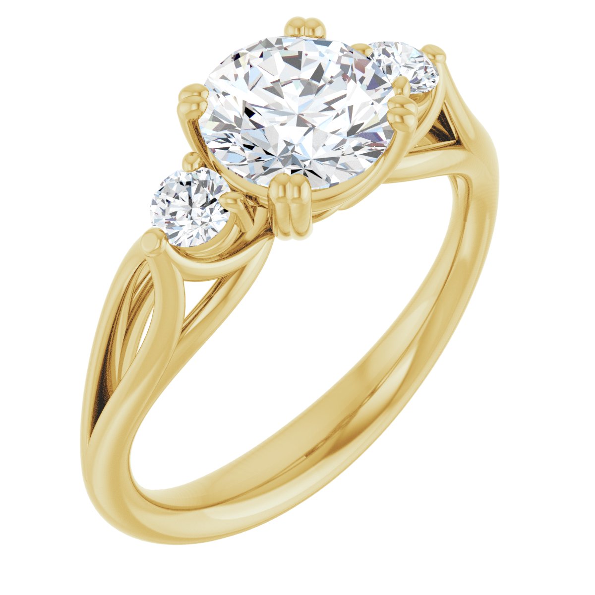 Three-Stone Engagement Ring
