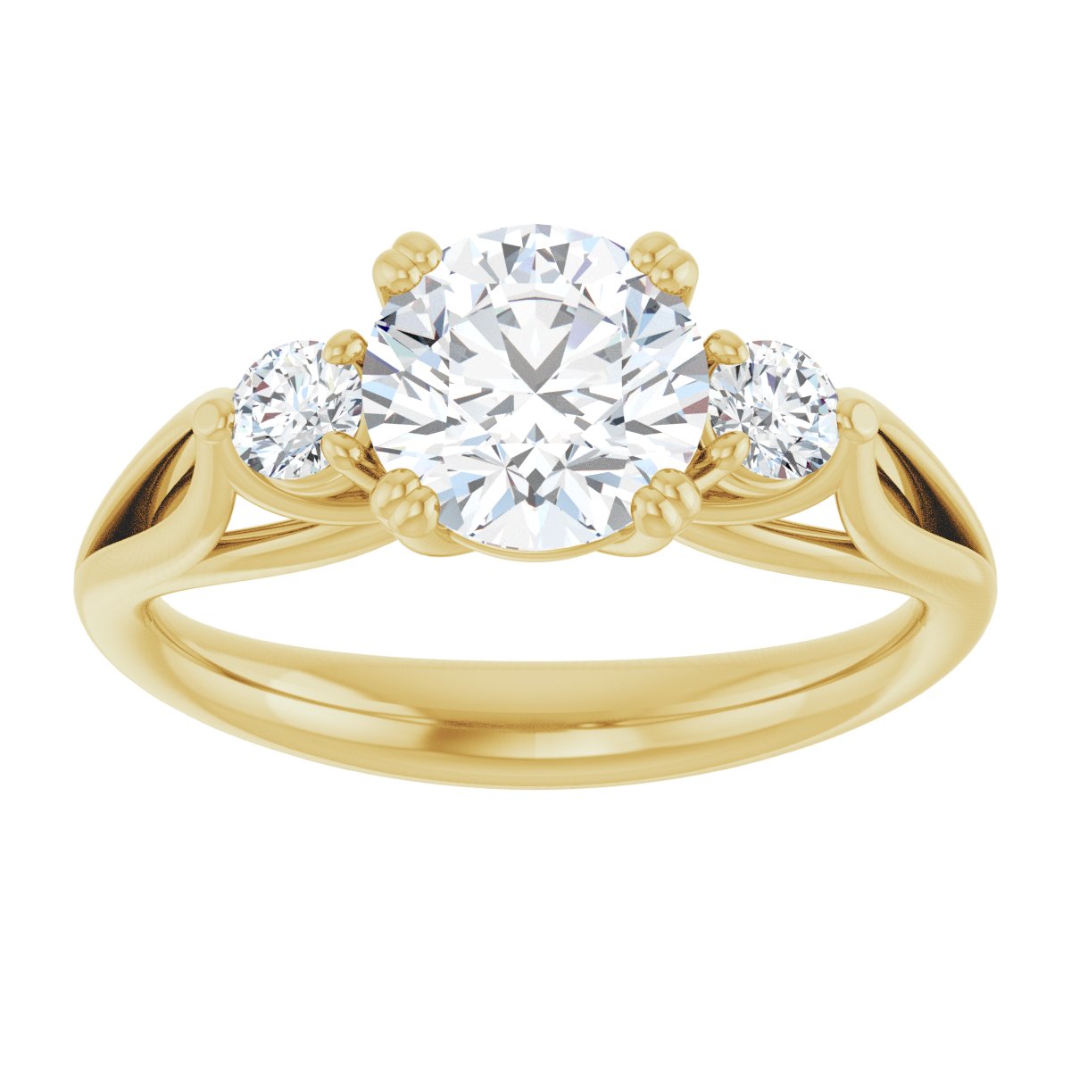 Three-Stone Engagement Ring