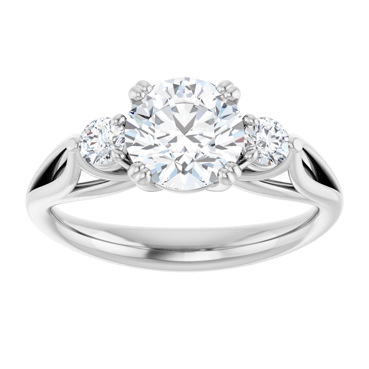 Three-Stone Engagement Ring