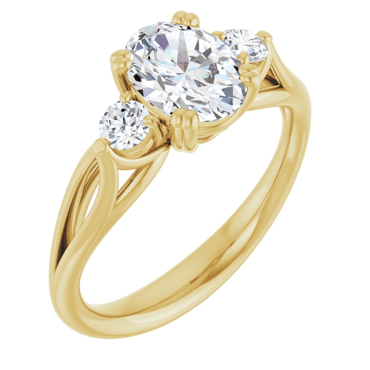 Three-Stone Engagement Ring
