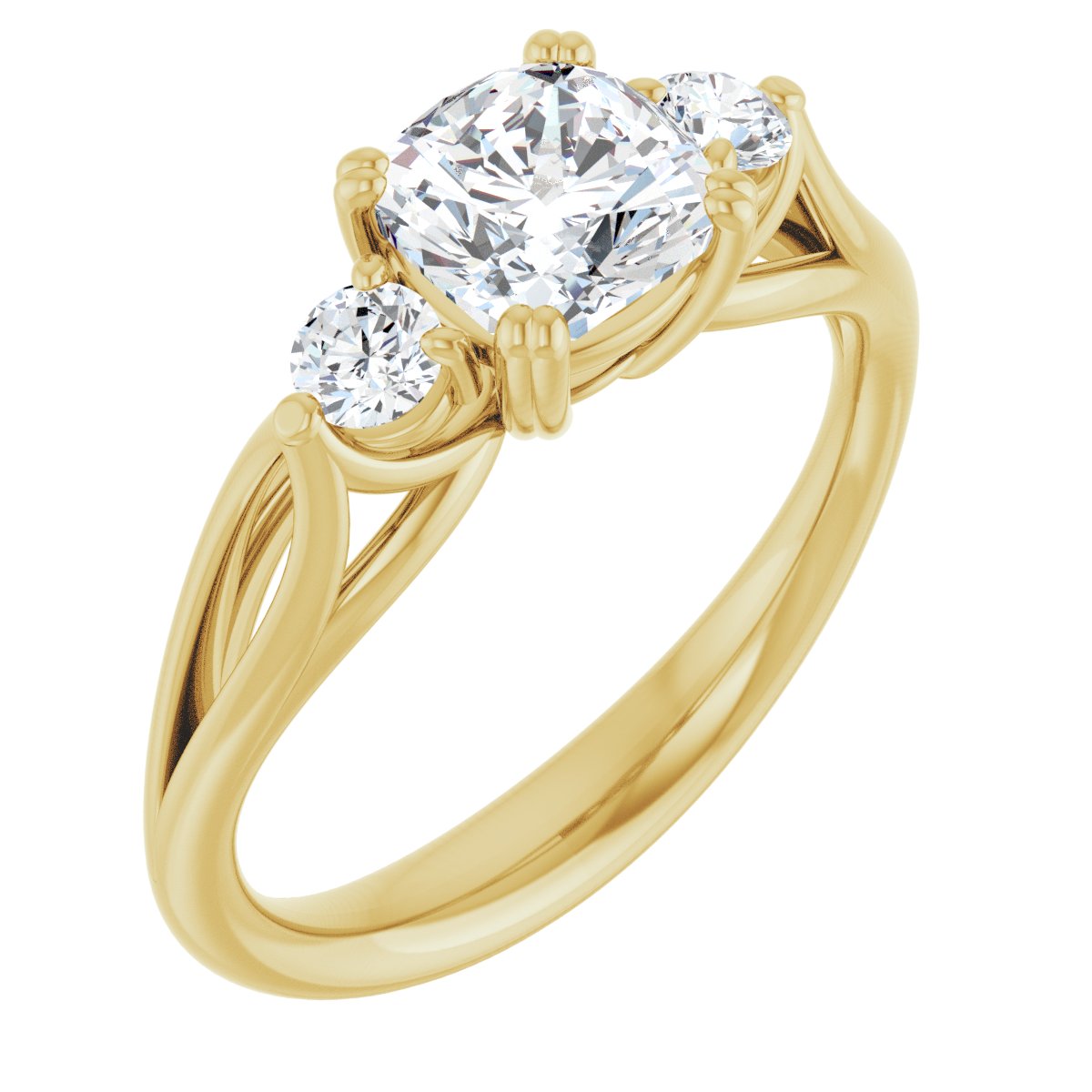 Three-Stone Engagement Ring