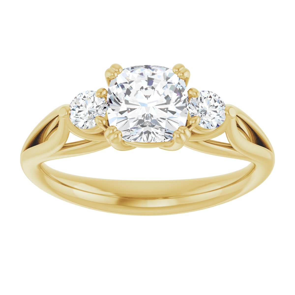 Three-Stone Engagement Ring