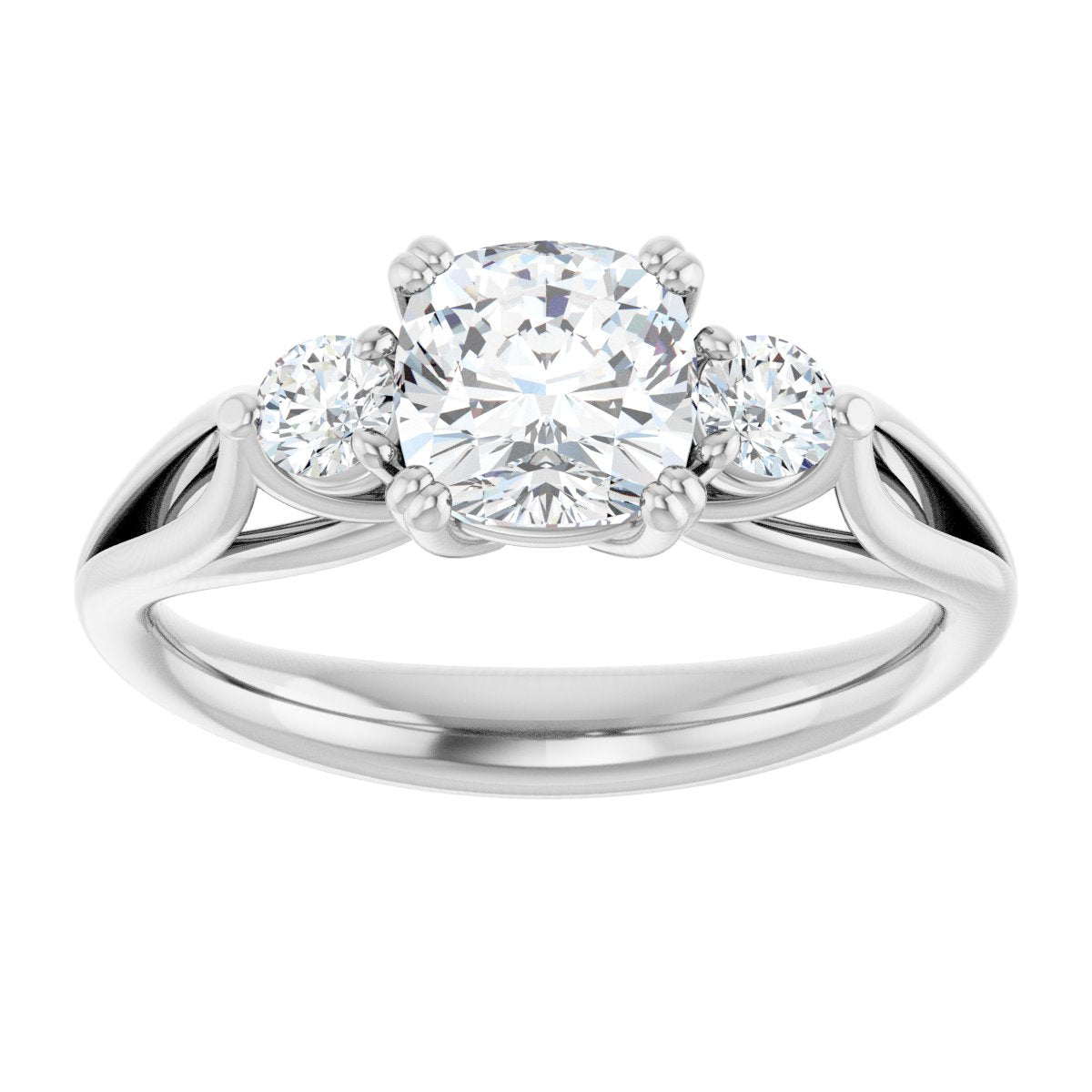 Three-Stone Engagement Ring