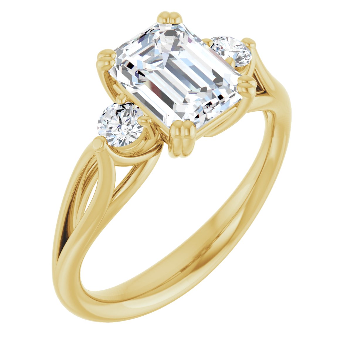 Three-Stone Engagement Ring