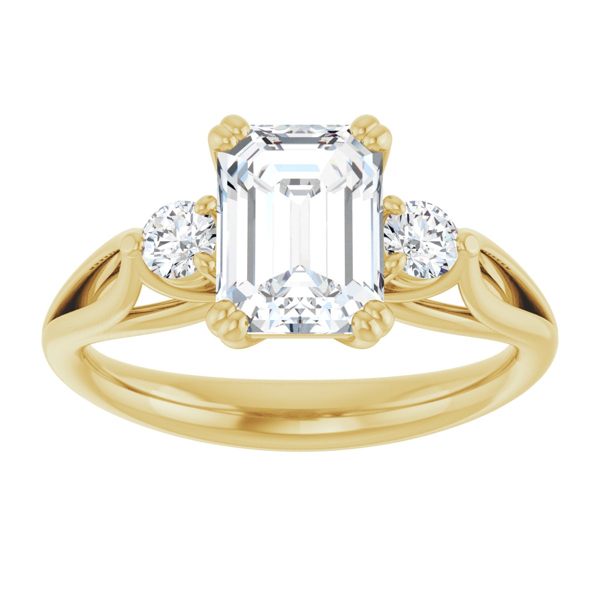 Three-Stone Engagement Ring