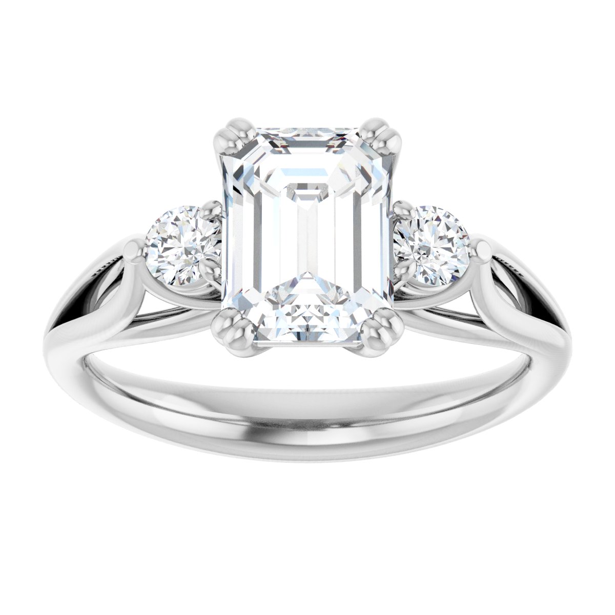 Three-Stone Engagement Ring