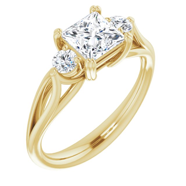 Three-Stone Engagement Ring