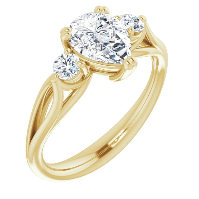 Three-Stone Engagement Ring