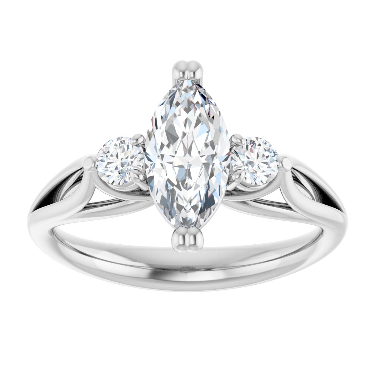 Three-Stone Engagement Ring