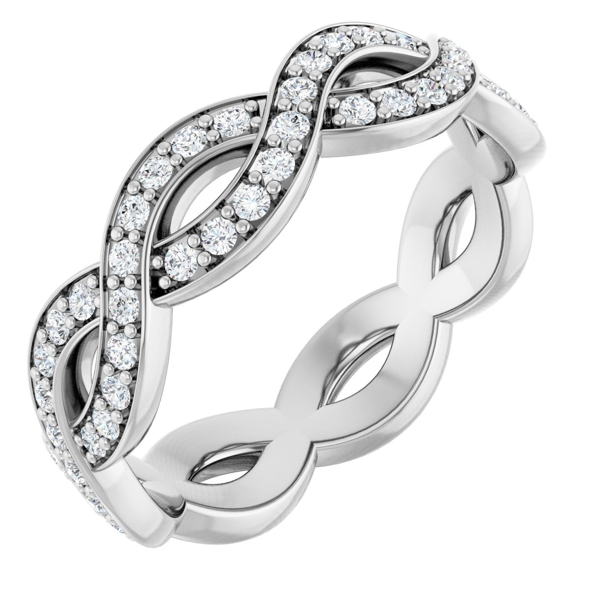 Classic Diamond Infiniti Band