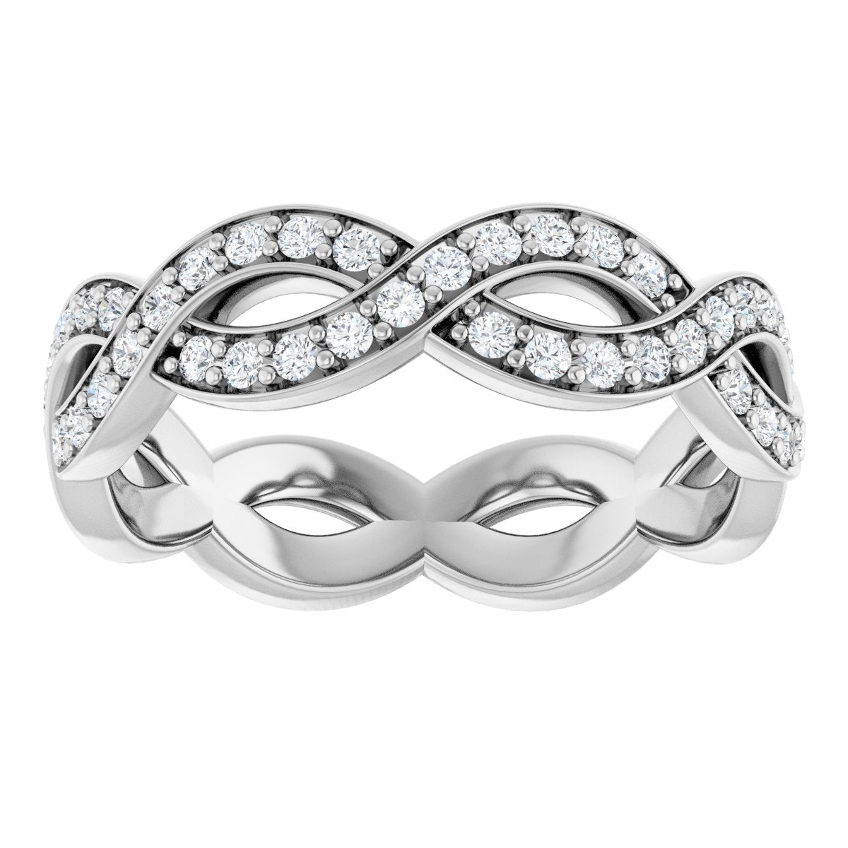 Classic Diamond Infiniti Band